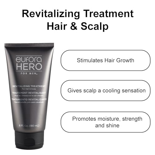 Eufora Hero Men Revitalizing Treatment Hair Scalp 6 oz