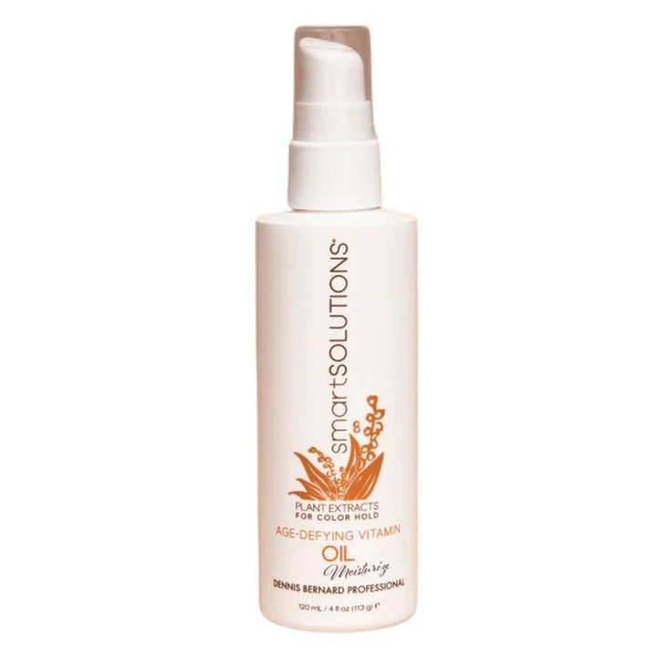 SMART SOLUTIONS Age Defying Vitamin Oil 4oz Light Weight Hydrates Detangles Paraben Free