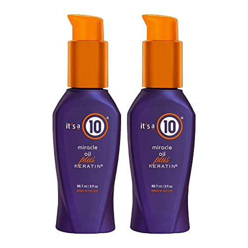 Its a 10 Haircare Miracle Oil Plus Keratin 3 fl oz Pack of 2