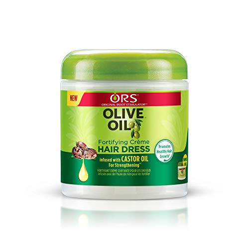 Ors Olive Oil Creme Hair Dress 6 Ounce Jar 177ml 3 Pack