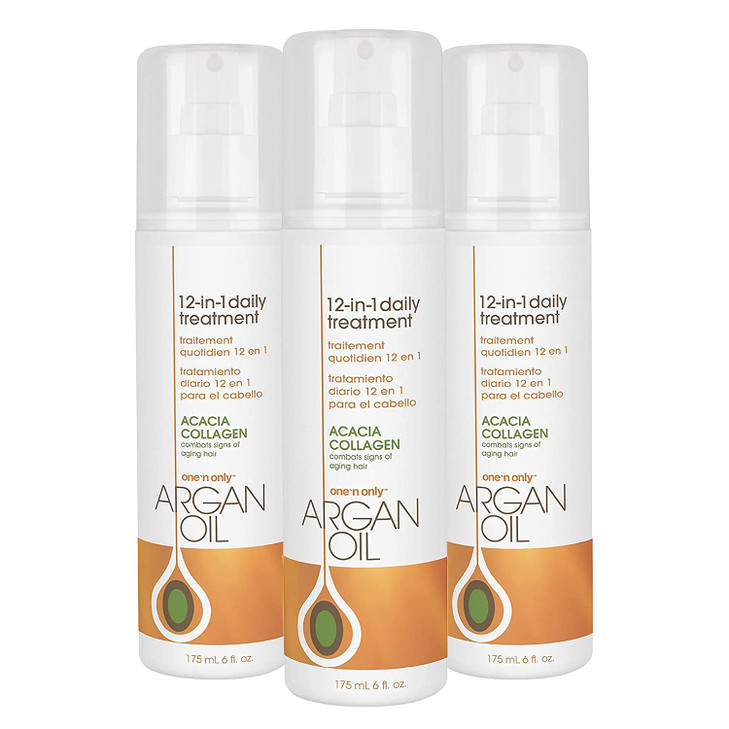 One N Only Argan Oil 12in1 Daily Treatment Lightweight Helps Control Frizz Smooths Detangles Moisturizes Strengthens and