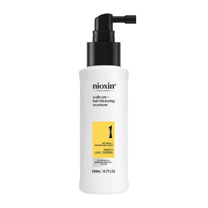 Nioxin Scalp Hair Thickening System 1 Leave on Treatment For Natural or Untreated Hair with Light Thinning 68 Fl oz