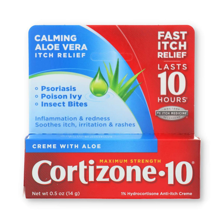 Cortizone 10 Cream .5 Oz, Black