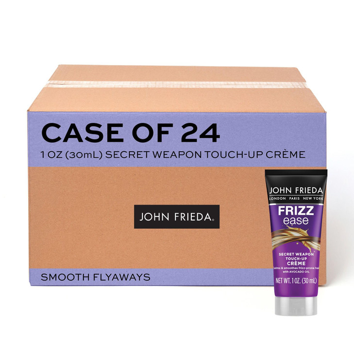 John Frieda Frizz Ease Secret Weapon TouchUp Crme Smoothing Cream for Flyaways FrizzFree Split Ends Infused with Avocado