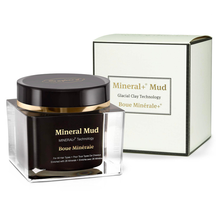 Saphira Divine Mineral Mud for Curly and Wavy Hair Hair Moisturizer and Deep Conditioning Hair Mask for Shine and Bounce
