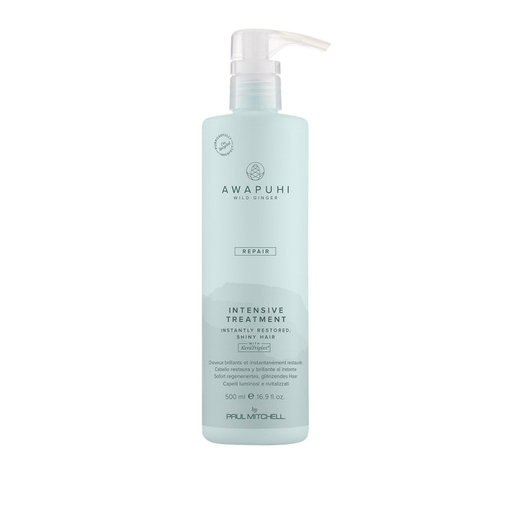 Awapuhi Wild Ginger by Paul Mitchell Intensive Treatment Rebuilds Repairs For Dry Damaged ColorTreated Hair 169 fl oz