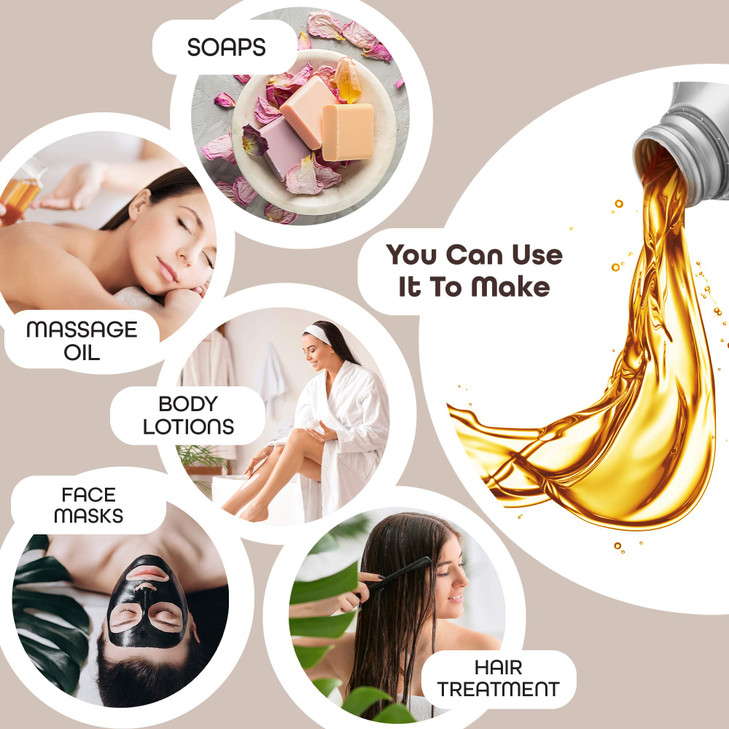 Jamaican Black Castor Oil Hair Beard Growth Edge Control Natural Cold Pressed Organic Oil for Hair Skin Natural Products