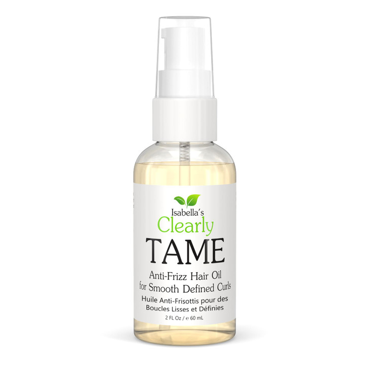 TAME Anti Frizz Smoothing Hair Styling Oil Sulfate Free Leave In Hair Serum to Control Frizz Add Shine for Curly Frizzy