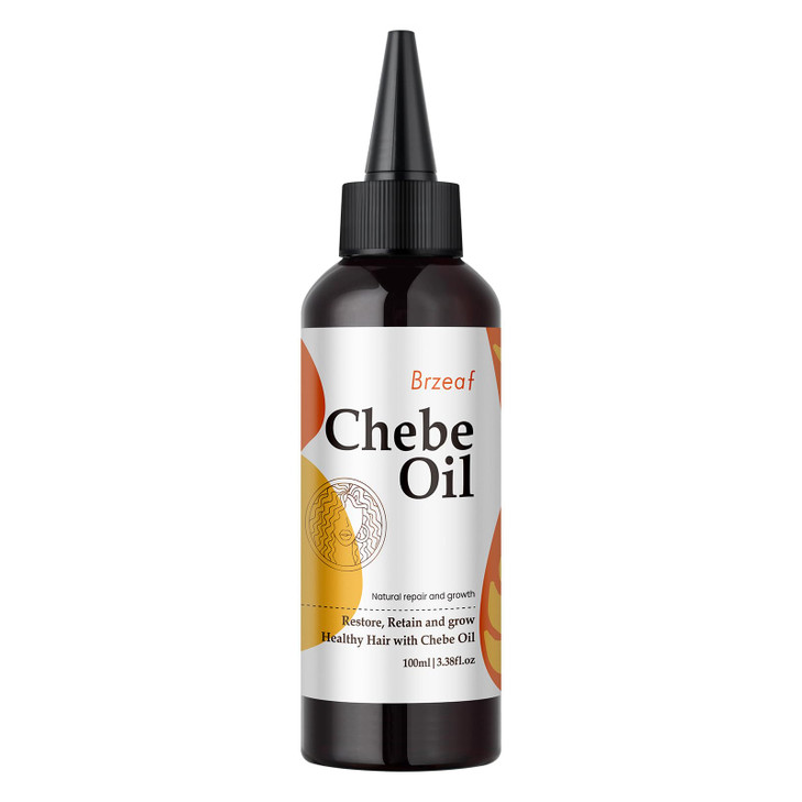 Brzeaf Natural Chebe Oil from Chad 338OZ Moisturizing African Scalp and Hair Oil for Promoting Growth Deterring Breakage