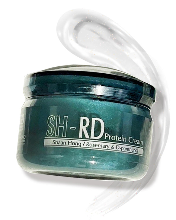 SHRD Protein Cream for Dry Damaged Hair 271oz80ml LeaveIn Conditioner with Rosemary Extract Hydrolyzed Silk Protein to R