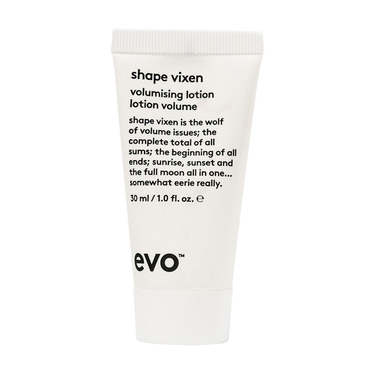 EVO Shape Vixen Lightweight Volumizing Hair Styling Lotion for Fine Hair Builds Body Adds Fullness Controls Frizz 17 fl