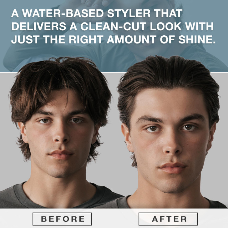 CRVFT Gel Pomade 4oz High ShineMedium Hold Water BasedWater Soluble Ideal For ShortMedium ThinThick Hair For A Clean Cut