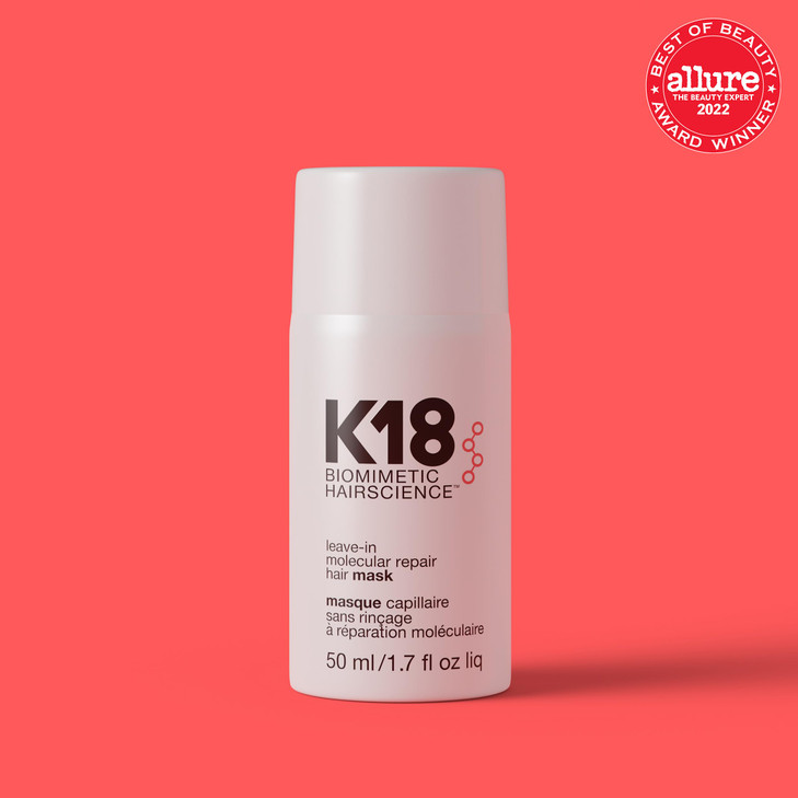 K18 LeaveIn Molecular Repair Hair Mask Patented Lasting Repair For Dry Frizzy Damaged Hair Reverse Damage In 4 Minutes F