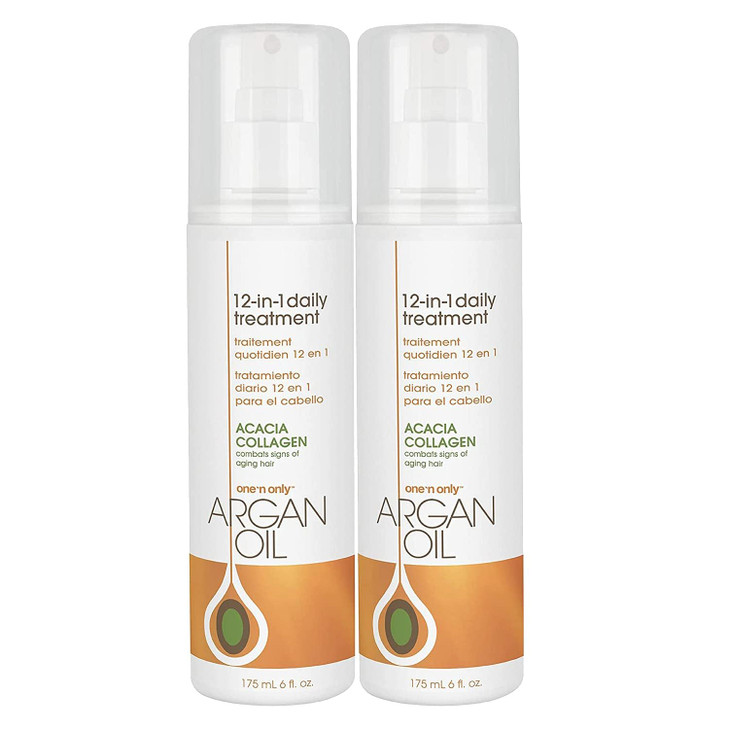 One N Only Argan Oil 12in1 Daily Treatment Lightweight Helps Control Frizz Smooths Detangles Moisturizes Strengthens and