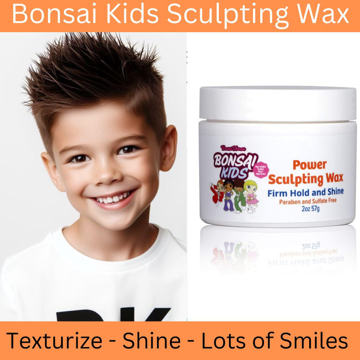 Sculpting Wax for Kids Toddlers 2oz Adds Hold Texture Separation for Effortless Hairstyling