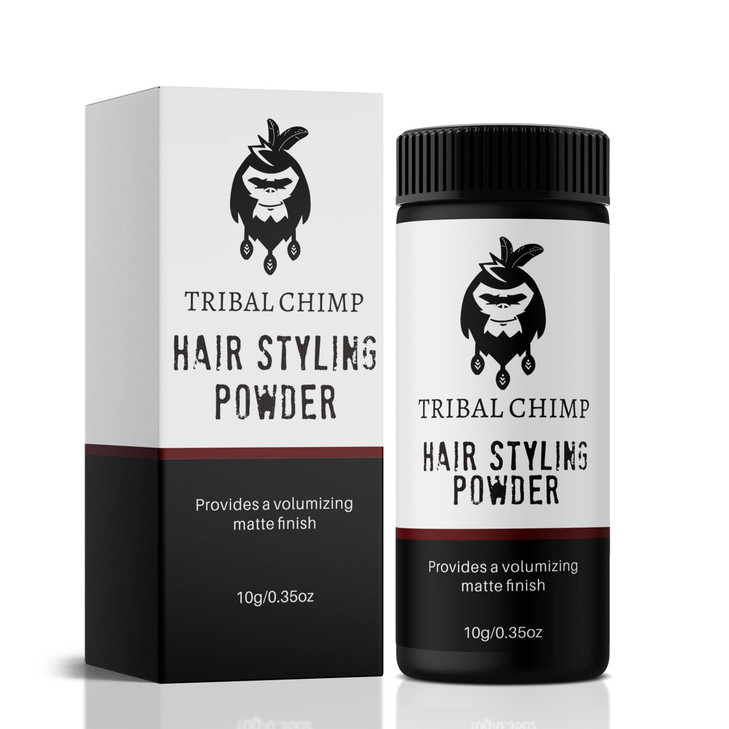 Tribal Chimp Hair Styling Powder for Men Women Hair Volumizer Texture Powder for All Hair Types with Matte Finish 24H In