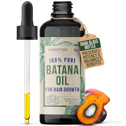 Morstar Batana Oil for Hair Growth Dr Sebi Batana Hair Growth Oil from Honduras 100 Pure Natural ColdPressed for Thicker