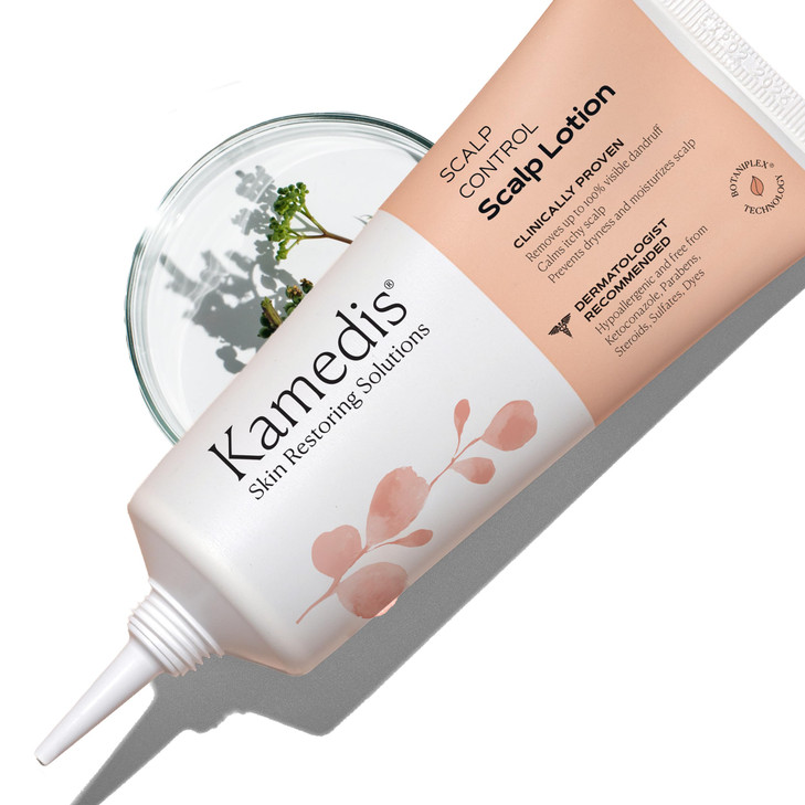 KAMEDIS Scalp Moisturizer Lotion For Dry Itchy Dandruff Flaky Sensitive Scalp OverNight Mask Treatment BotanicalsBased P