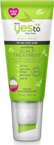 Yes To Tea Tree Scalp Treatment Soothing Formula To Remove Build Up Leaving Scalp Cleansed Calm With Tea Tree Witch Haze