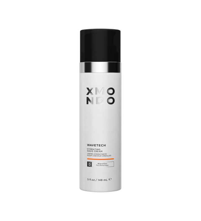 XMONDO Hair Wavetech Hydrating Wave Cream Vegan Formula Wavy Hair Curl Cream with Coconut and Argan Oil for Definition B