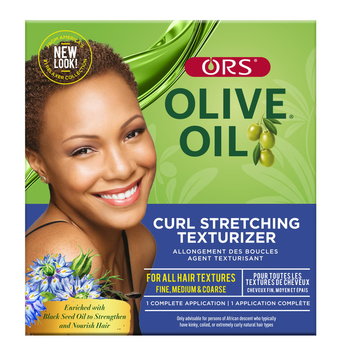 ORS Olive Oil Curl Stretching Texturizer Kit with the Power of Exotic Oils All Textures