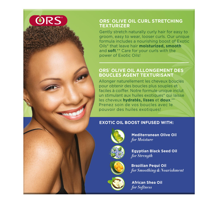 ORS Olive Oil Curl Stretching Texturizer Kit with the Power of Exotic Oils All Textures