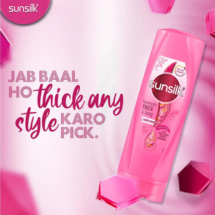 sunsilk Lusciously Thick and Long Conditioner (180ml)