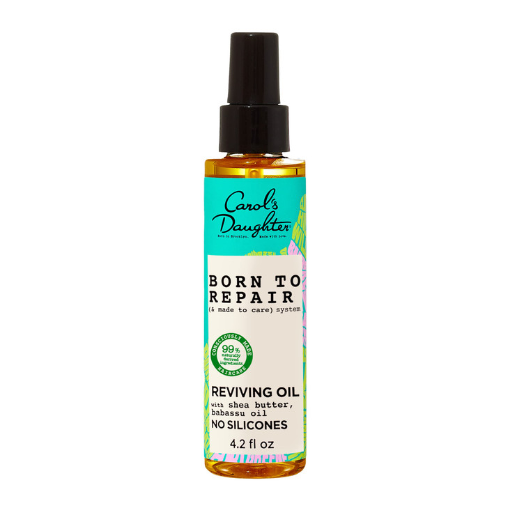 Carols Daughter Born To Repair Reviving Hair Oil for Dry Damaged Hair All Curl Types Made with Shea Butter 42 Fl Oz