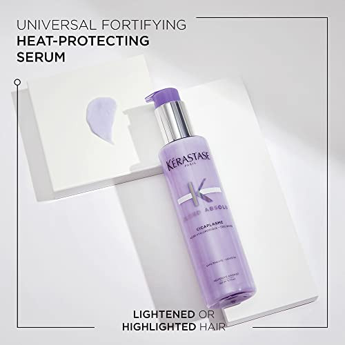 KERASTASE Blond Absolu Cicaplasme Serum Hydrating Leave In Serum For Color Treated Hair Heat Protects Up To 450F Strengt