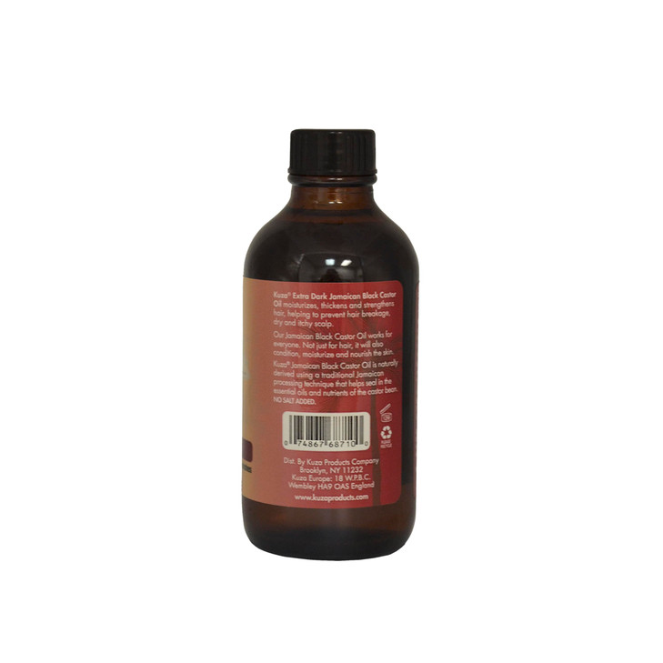 Kuza Jamaican Black Castor Oil Skin Hair Treatment Extra Dark 4 fl oz
