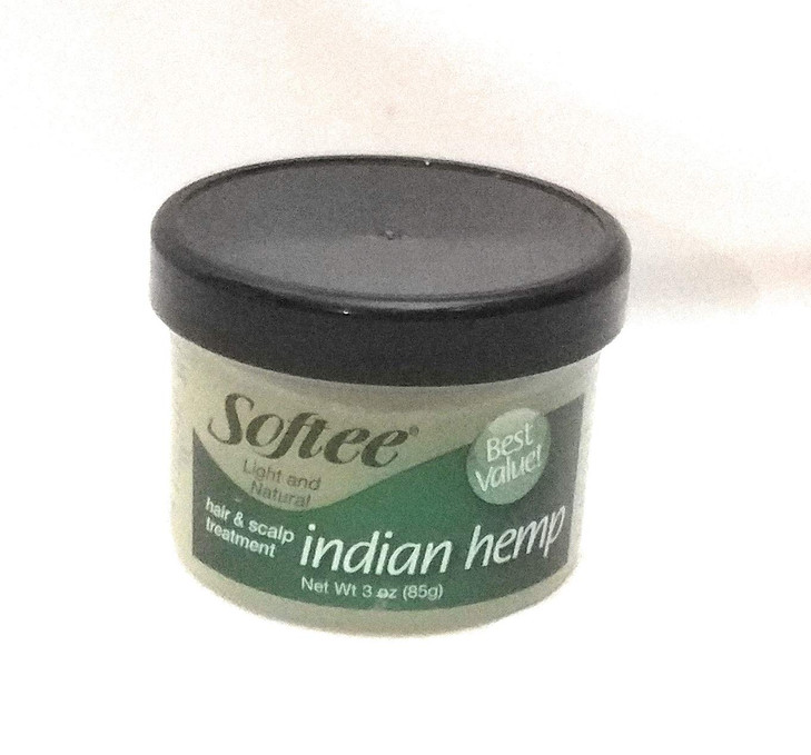 Softee Softee indian hemp hair scalp treatment 3 ounce Green 3 Ounce