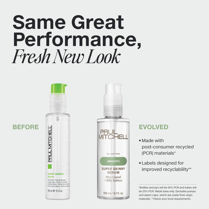 Paul Mitchell Super Skinny Serum Blowout Primer Speeds Up Drying Time Humidity Resistant For All Hair Types 51 fl oz