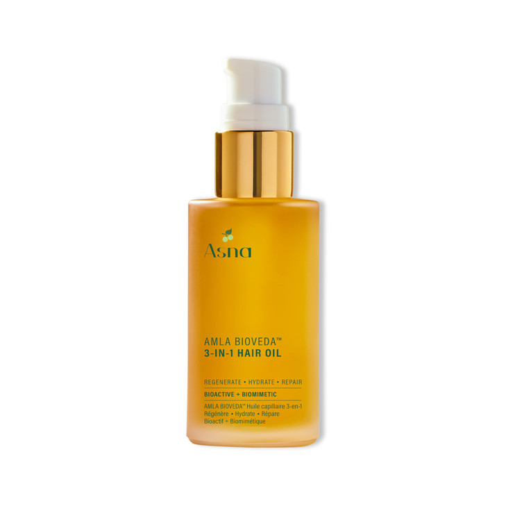 Asna Amla BioVeda 3in1 Hair Oil Organic Hair Scalp Serum Bond Complex for Scalp Hydration Frizz Control Hair Growth Jasm