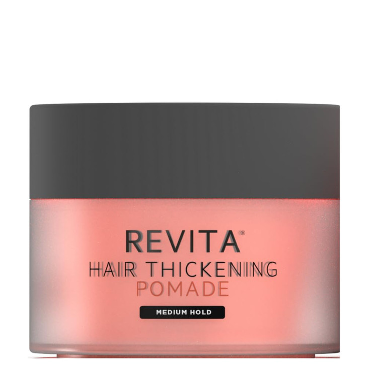 DS Labs Mens Revita Matte Pomade Medium Hold Styling Cream for Thicker Looking Hair With Biotin Caffeine Beeswax Water B