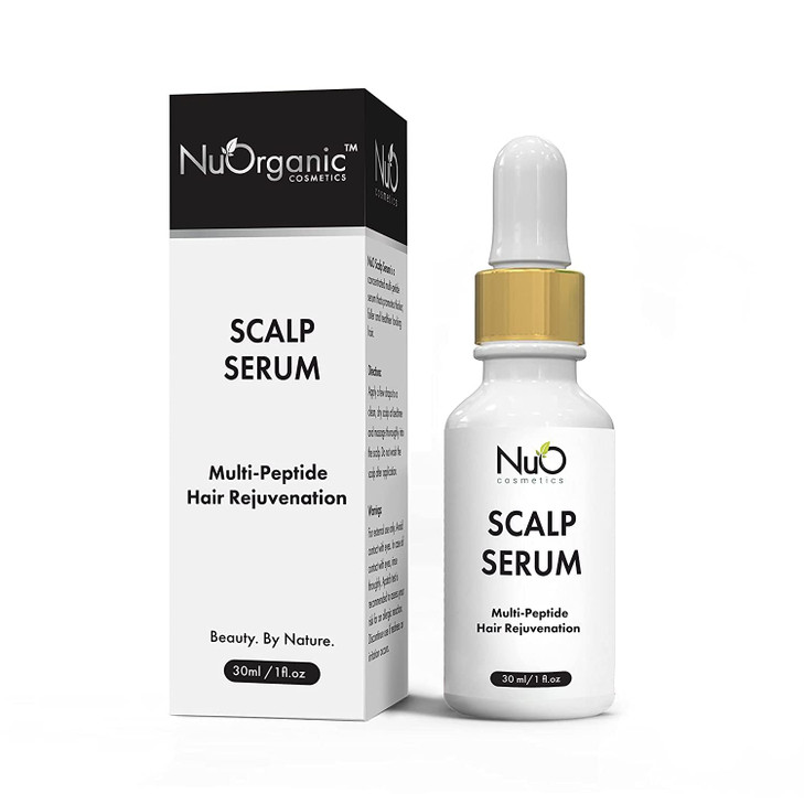 nuorganic Dry Scalp Serum to Hydrate and Moisturize Hair Follicles Reduce Hair Loss Flakiness Dryness and Itch All in On