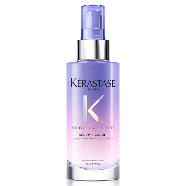 KERASTASE Blond Absolu Cicanuit Serum Overnight Hair Serum Hydrates and Softens Color Treated Hair With Hyaluronic Acid