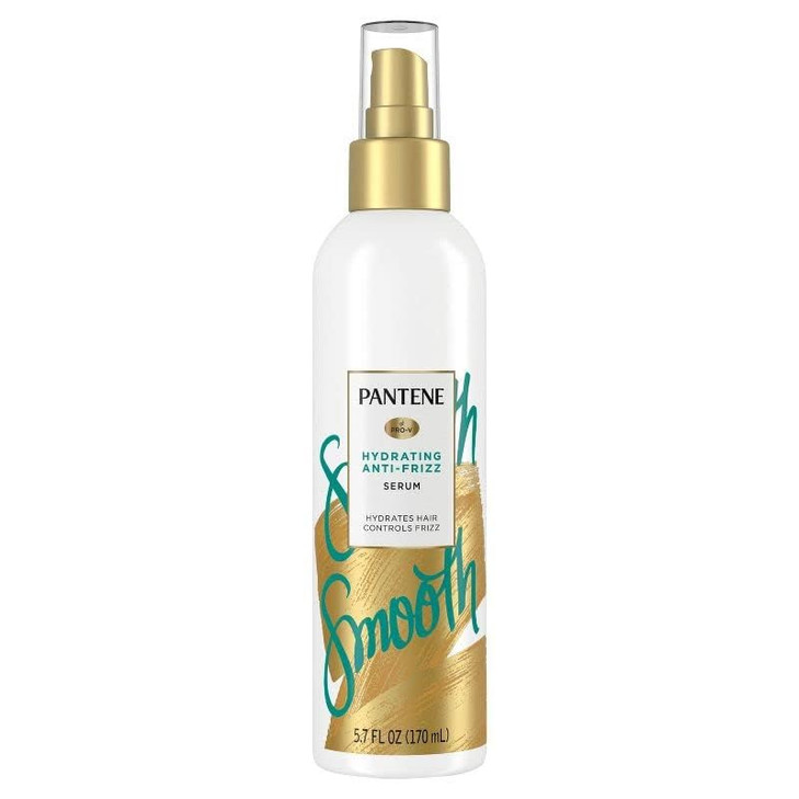 Pantene ProV Smooth Hair Hydrating AntiFrizz Serum 57 fl oz Pack of 3