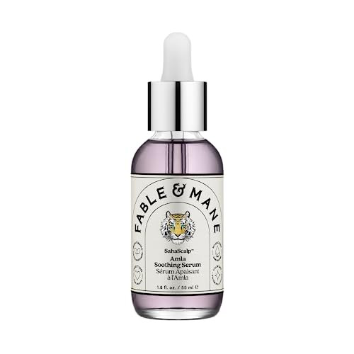 Fable Mane Amla Soothing Serum with Rosemary Oil Purifies and Balances Irritation Detox Treatment for Dry Itchy or Sensi