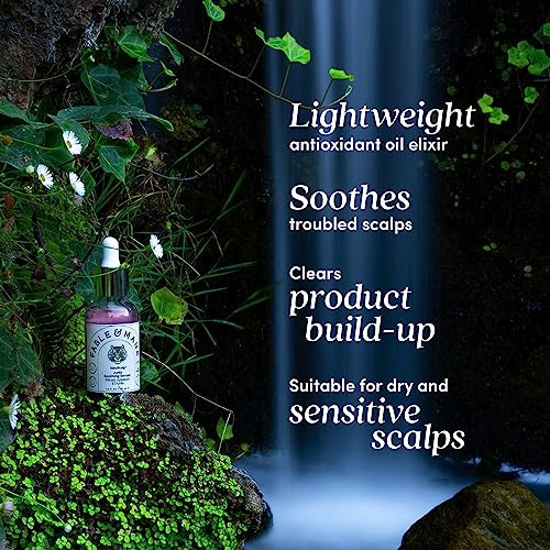 Fable Mane Amla Soothing Serum with Rosemary Oil Purifies and Balances Irritation Detox Treatment for Dry Itchy or Sensi