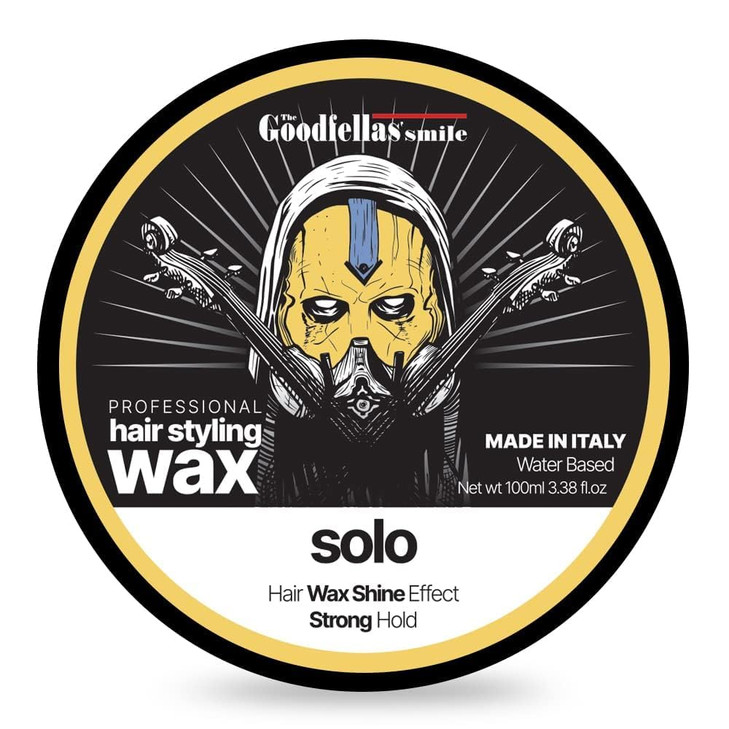 The Goodfellas smile Hair Wax FiberPomade Strong Hold Formula 100ml Made in Italy SoloSanalwood Mandarin