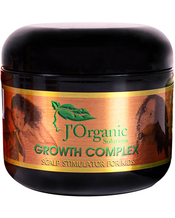JOrganic Solutions Natural Kids Hair Growth Stimulator Hair Grease with Lanolin Sweet Almond Oil and Castor Oil for Soft