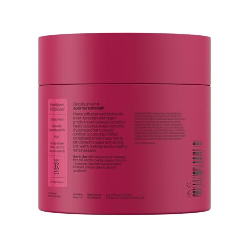 Eva NYC Therapy Session Deep Conditioning Hair Mask with Vegan Protein Jojoba Oil Argan Oil Hydrate Soften Repair Hair S