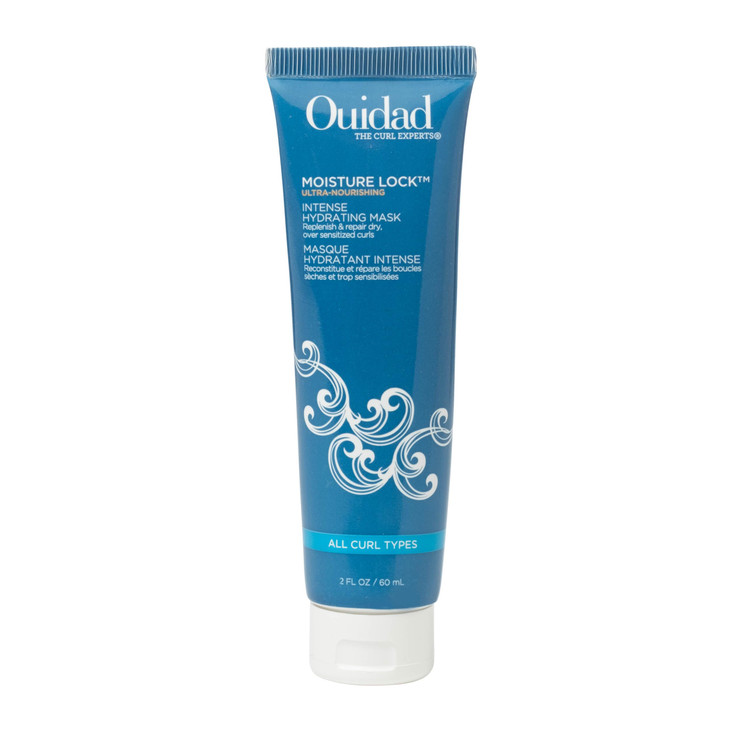 Ouidad Moisture Lock Hair Mask 2 fl oz UltraNourishing Intense Frizz Control Curly Hair Mask with Macadamia Nut Oil Oliv