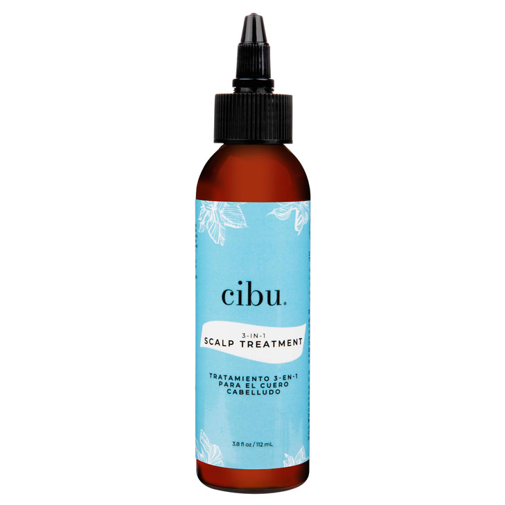 CIBU 3in1 Scalp Treatment Soothing Peppermint Herbal Rinse Advanced Care Hair and Exfoliating Scalp Treatment 38oz