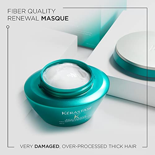 Kerastase Resistance Masque Therapiste Fiber Quality Renewal Masque For Very Damaged OverProcessed Thick Hair New Packag