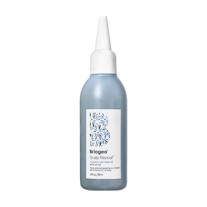 Briogeo Scalp Revival Rosemary PreWash Oil Moisturizing Scalp Treatment for Dry Flaky or Itchy Scalp Strengthens Hair So