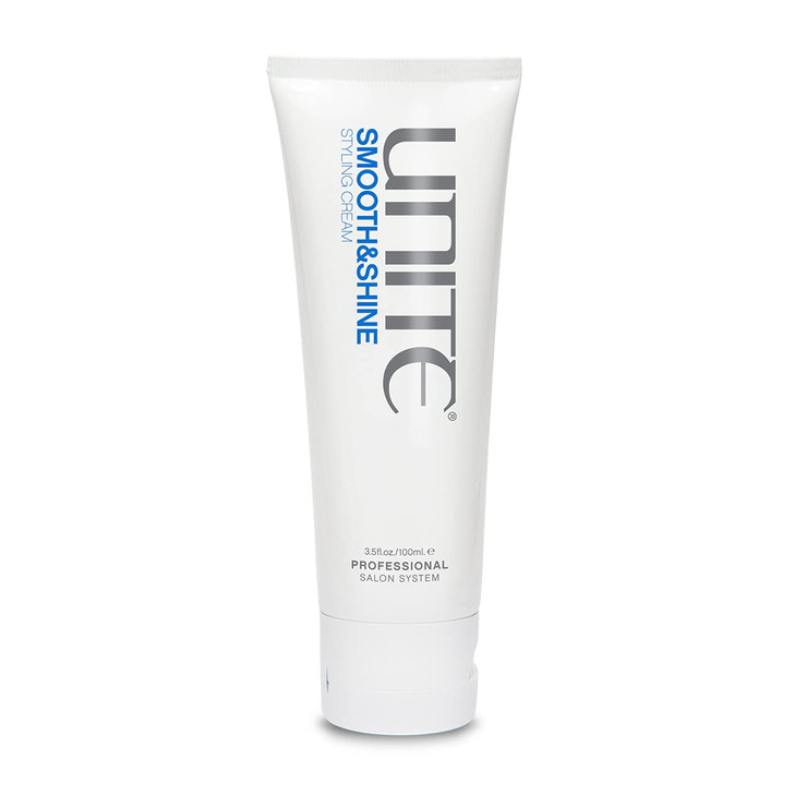 UNITE Hair SMOOTHSHINE Styling Cream Tames Frizz Adds Shine Softness Hydrates Protects Repairs with Argan Oil Coconut Ho