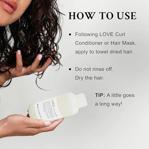 Davines LOVE Curl Controller Relaxing AntiFrizz Effect Cream for Wavy and Curly Hair Defines Texture Leaving Soft Light