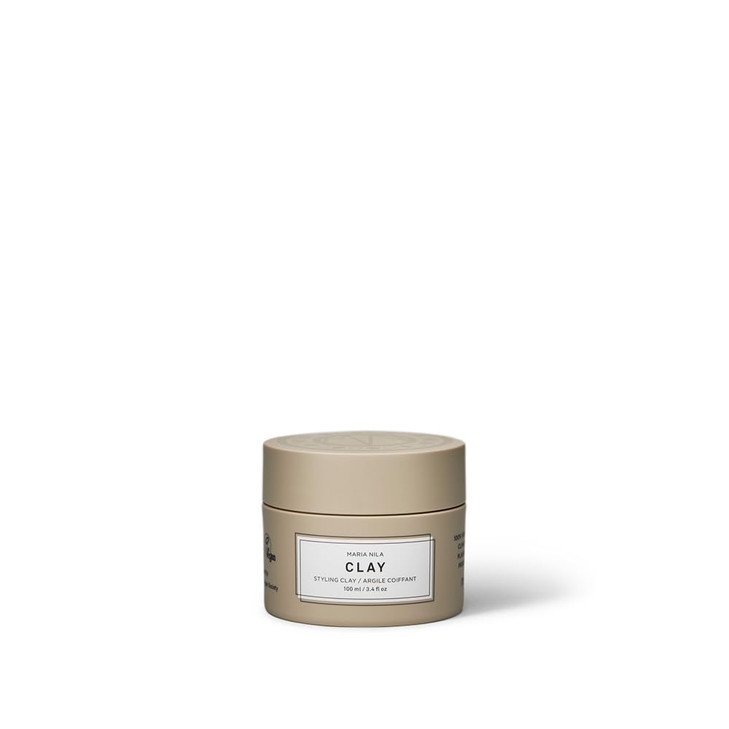 Maria Nila Minerals Clay 34 Fl Oz 100 ml Hold 35 For all Hairstyles Defining Wax Gives Matte Texture 100 Vegan SulfatePa