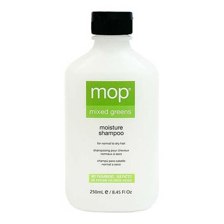 MOP Mixed Greens Moisture Shampoo Hydrates Nourishes Restores Adds Softness 845 fl oz